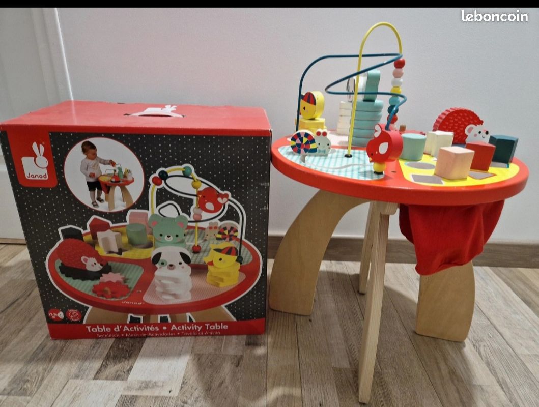Table d'éveil Janod Baby Forest Jeux Jouets - Main Image