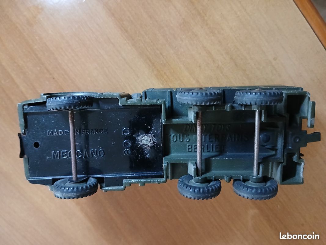BERLIET TOUS TERRAINS Armée française # 80D Dinky Toys Meccano EUR 20