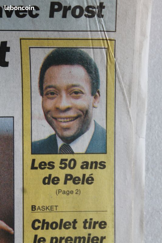 L'Equipe du 23/10/1990 - Ferrari - Alain Prost - Ayrton Senna - Les 50 ans de Pelé (image 4)