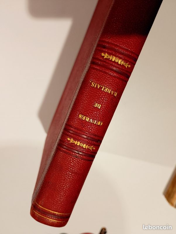 Rare Œuvre de François Rabelais. Gargantua, Pantagruel. Paris 1854 (image 1)