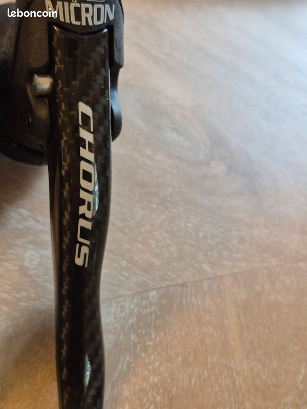 Levier Gauche et Étrier Avant 140mm CAMPAGNOLO SUPER RECORD FLAT MOUNT