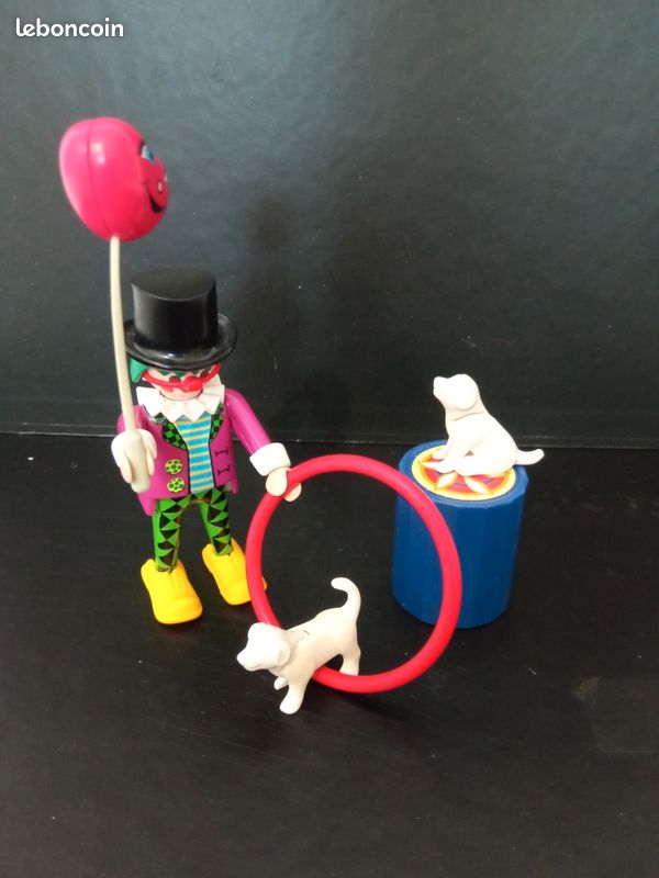 PLAYMOBIL 4760 Clown Dresseur de Chiens - Jeux - Jouets