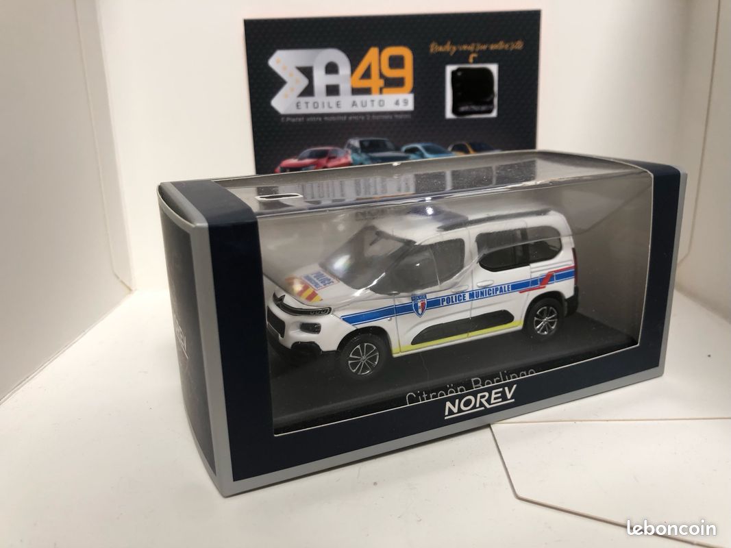 CITROËN BERLINGO POLICE Municipale 2007 NOREV 1/43 155726 EUR 34,95