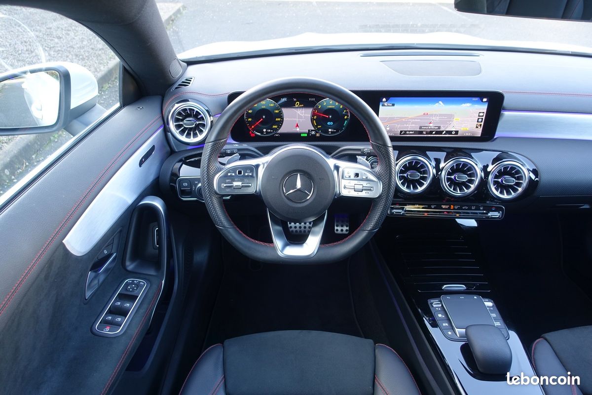 Cla Shooting Brake 250e Hybride Rechargeable EQ-Power AMG 8G-Dct Cuir sport chauffant/Grand Gps/Full LED/Caméra/Pack ambiance/1*Main/Garantie 12 mois (image 13)