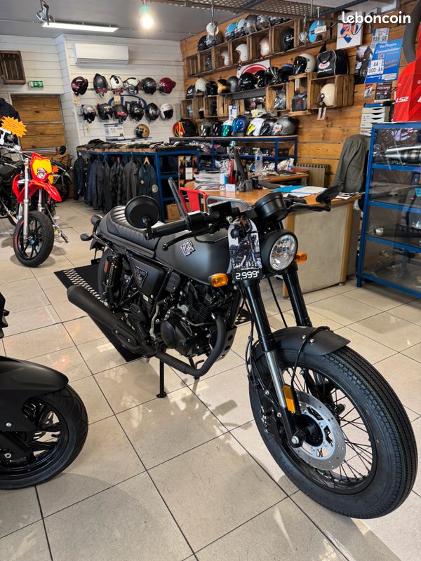 Commando Droit Archive Café Racer 50/125cc – MOTODAK (réf. AC970600L) – Neuf