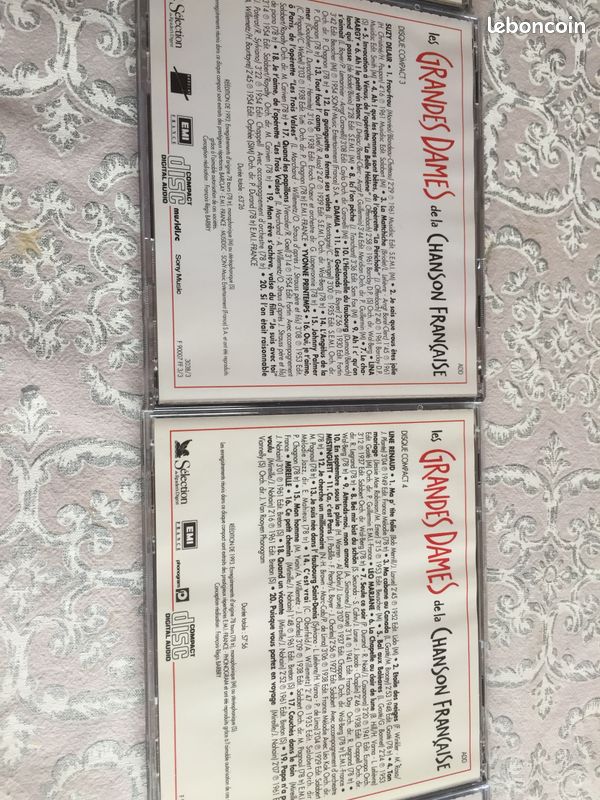 Lot de 5 CD les grandes Dames de la chanson française (image 3)