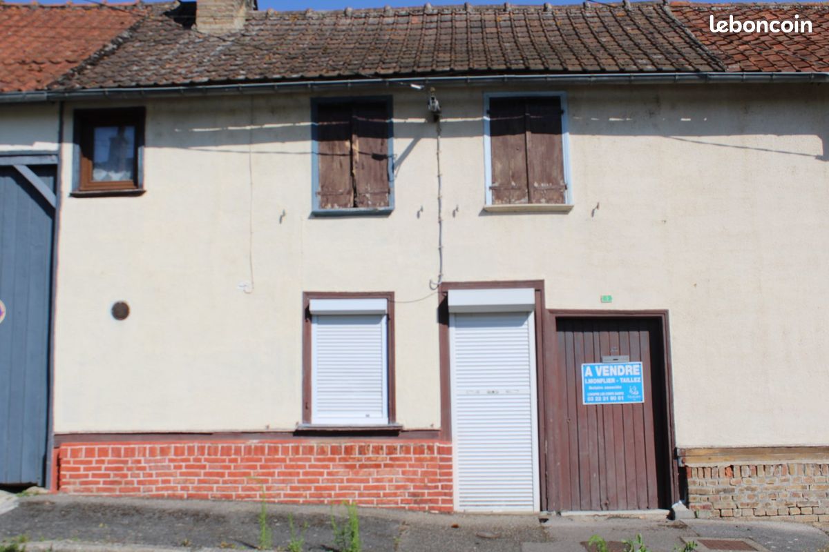 Maison 3 pièces 42 m² · à Hangest-sur-Somme · 42 m² · 43 600 €