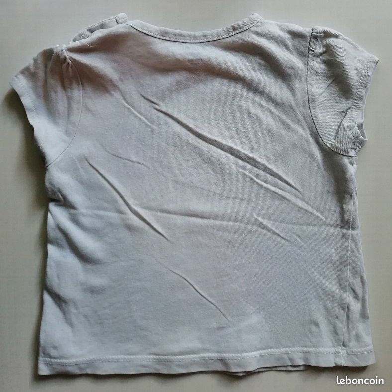 T-shirt manches courtes 9 mois (image 2)