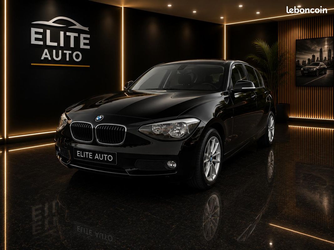 Bmw série 1 116i – 136 ch – essence – boîte automatique – 165 000 km 2013 – garantie 6 mois – extensible jusqu’à 24 mois (image 1)