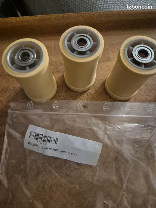 Rouleau séparateur ondulé Pitney Bowes F786036 pour inséreuse DI900 DI950 pitney bowes machine à affranchir (w) (image 1)