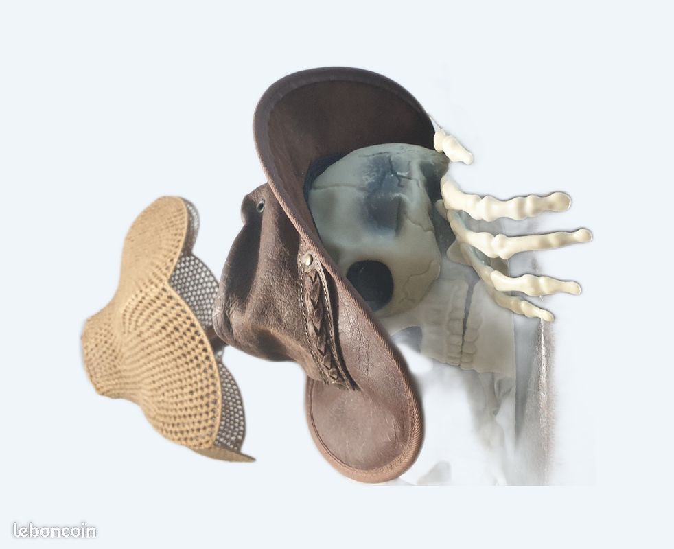 Vends véritable chapeau de barmah Madein Australia peau de kangourou (image 1)