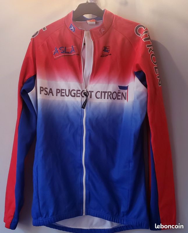 Maillot Cycliste Homme Giordana Taille 2XL XXL, Vélo, Demi-zip, Multicolore
