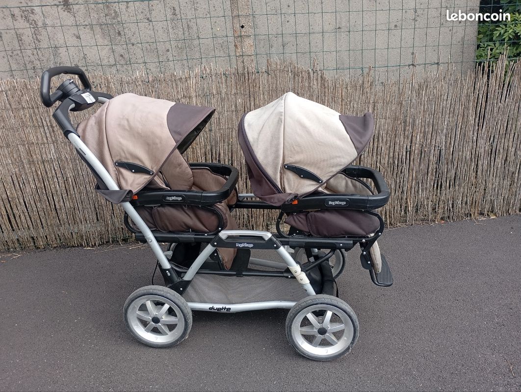 Poussette double peg perego volant Équipement bébé