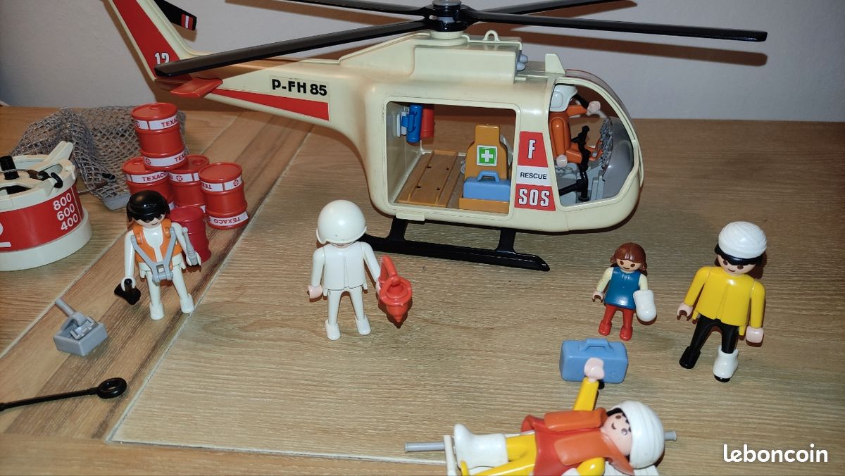 Playmobil 4222 Sauveteurs/hélicoptère de sauvetage - Playmobil - Achat