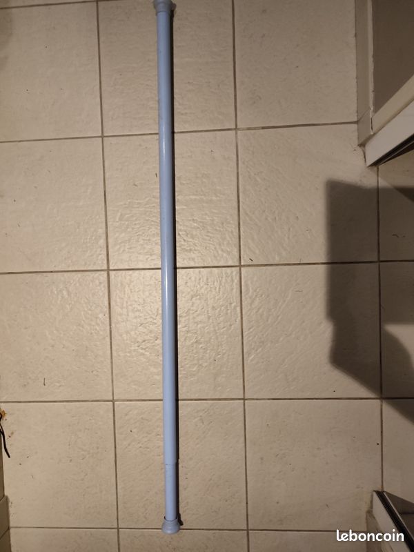 Barre rideau douche extensible (image 1)