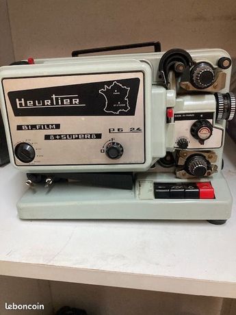 Projecteur Super 8 Heurtier P-6 24 - Occasion - Pour Pièces Ou Révision