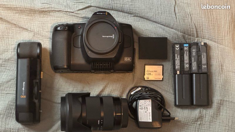 Blackmagic 6k Pro + Sigma Art 18/35 f1.8 + accessoires (image 1)