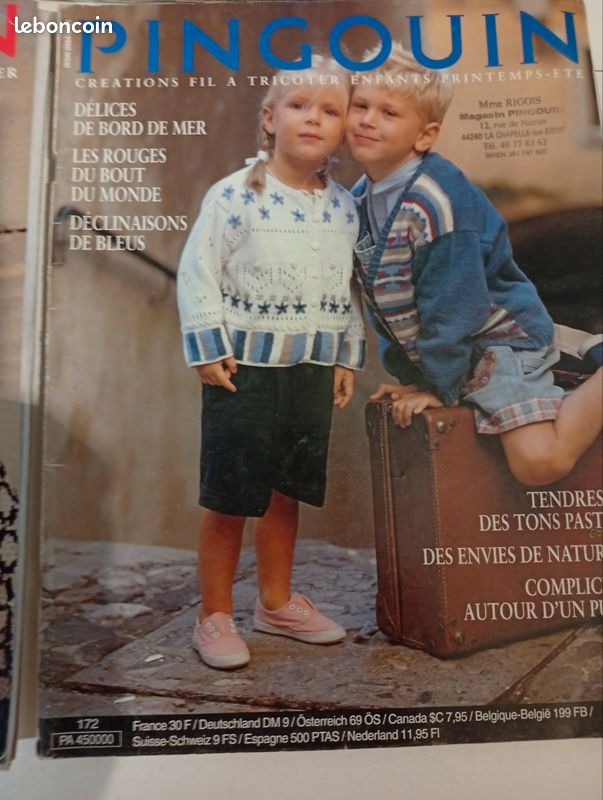Lot de 6 Revue magazine pingouin fil (image 4)