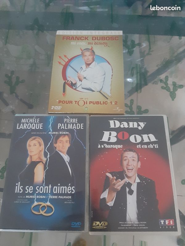 Vend lot de 3 DVD humoristes (image 1)