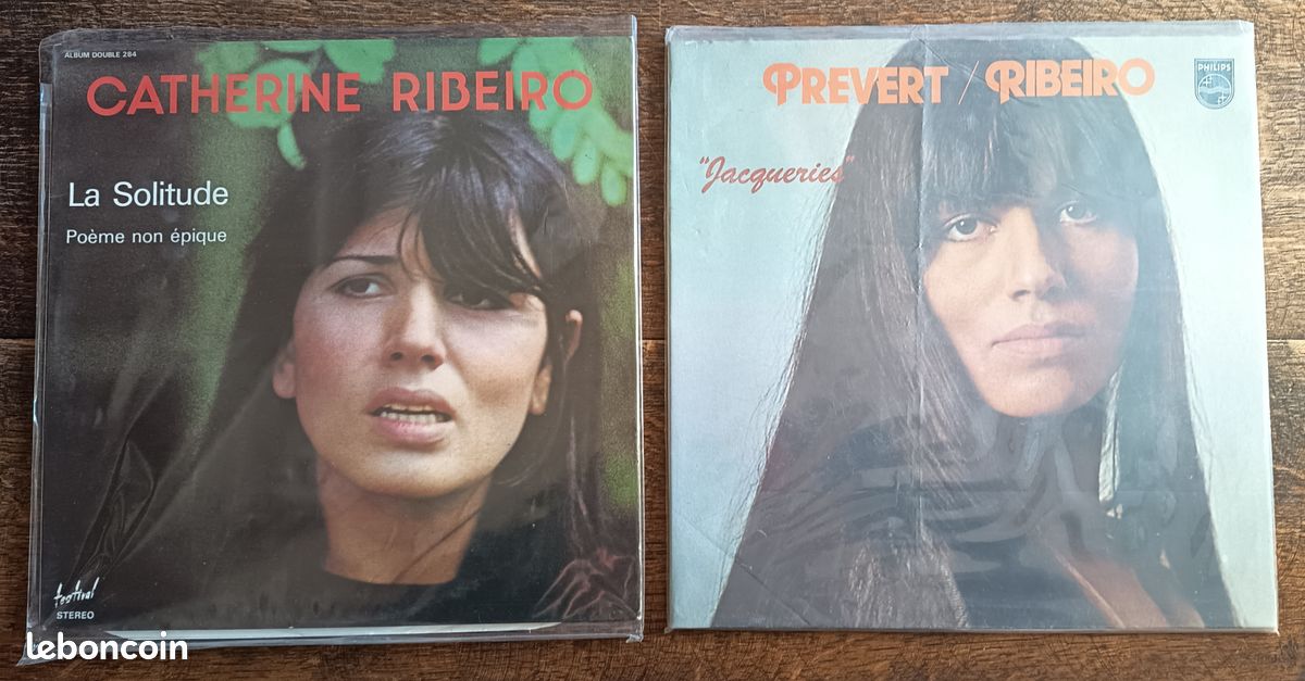 Disques Vinyl 33t Catherine RIBEIRO au choix ou lot (image 2)