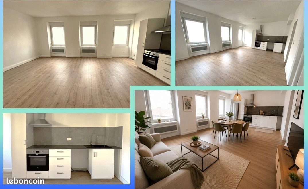 Appartement 2 pièces 48 m² · à Mulhouse · 48 m² · 575 €