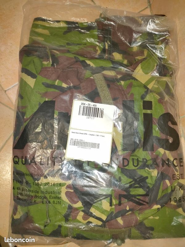 Veste snugpak arktis dpm95 taille large neuve / parka smock commando neuve (image 4)