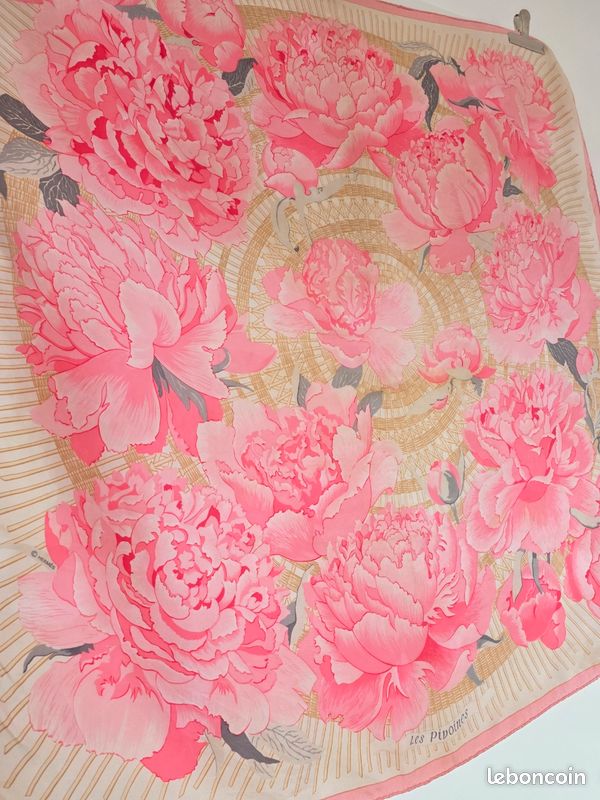 Foulard Carré Femme Rose Effet Soie - Uni, Léger, Polyvalent Pour Toutes Les Saisons