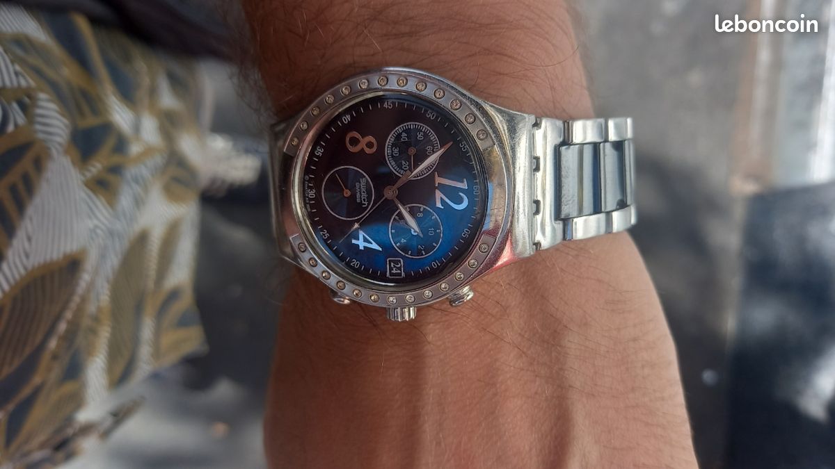 Montre Swatch Irony V8 Stainless Steel 4 Jewels (image 3)