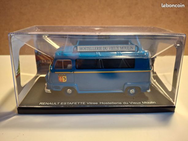 1/43 RENAULT Estafette Vitree Hostellerie Du Vieux Moulin Neuf Dans Sa