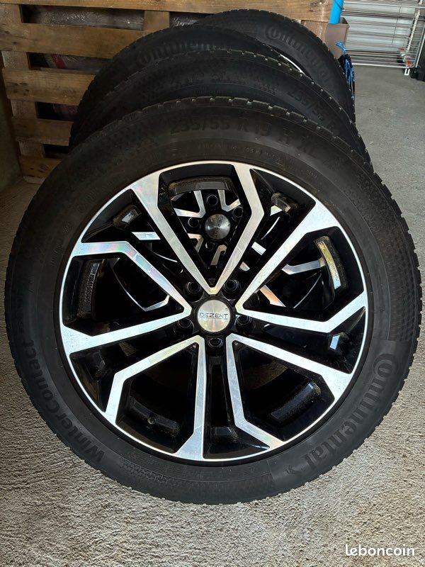 Jantes aluminium avec pneus (image 1)