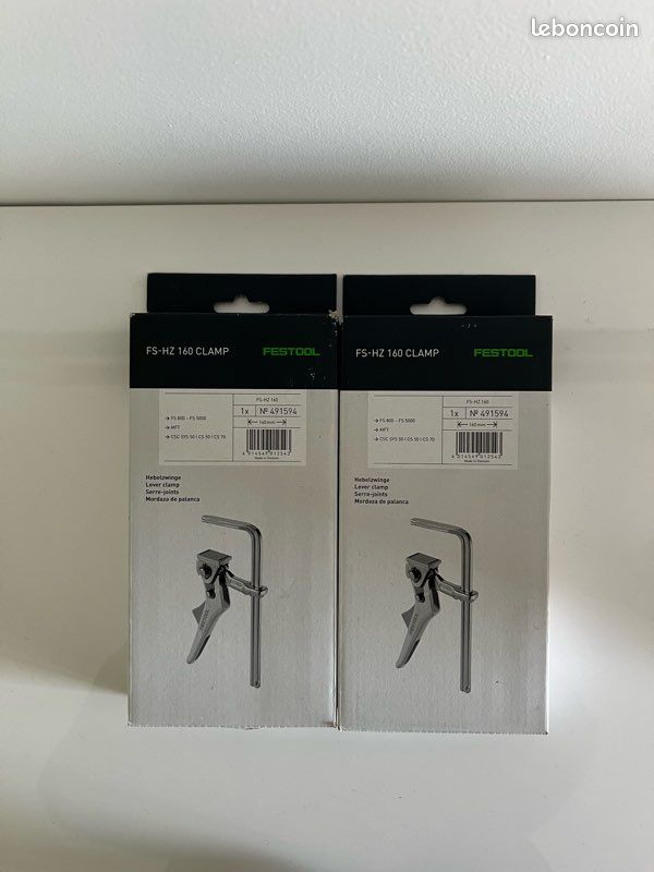 Mordaza de palanca FS-HZ 160 - 491594 - Festool