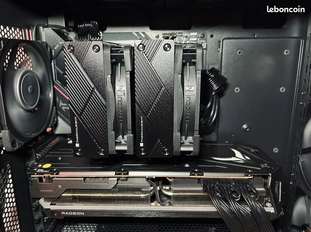 Ventirad Thermalright Phantom Spirit EVO x Noctua NF-A12x25 Chromax Black G1 (image 3)