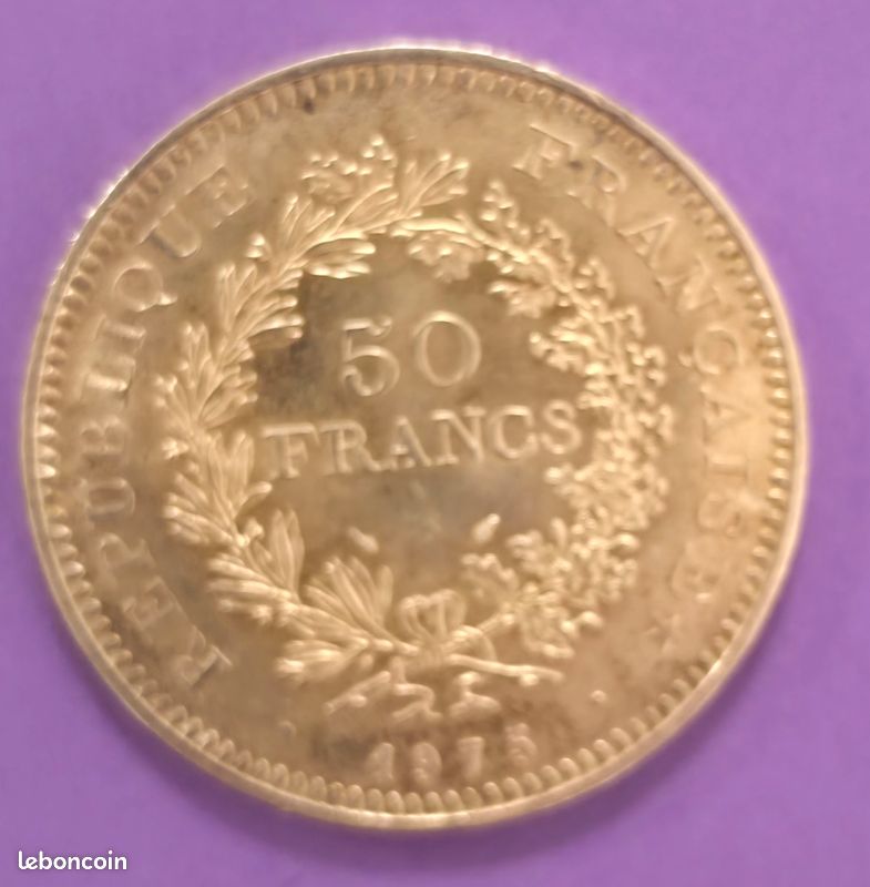 5 FRANCS HERCULE 1873 Paris F.334/9 Argent FDC Cote 400€ EUR 158,99 - FR