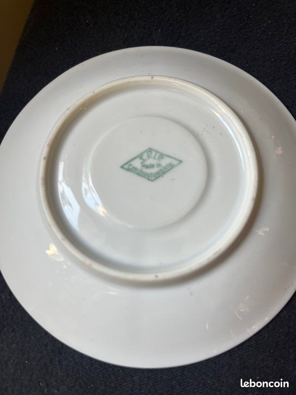 Magnifique ensemble à café Vintage Czechoslovakia (image 8)