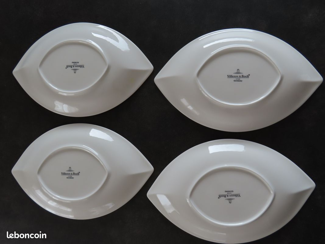 4 assiettes Villeroy & Boch Luxembourg Modèle PALM (image 3)