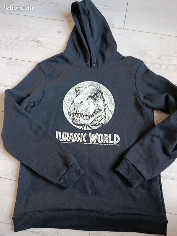 Cardigan kaki mix print et broderie JURASSIC WORLD garçon