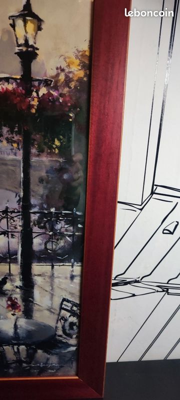 Deux superbes tableaux couple d'amoureux reproductions de Brent Heighton Welcome embrace et Étreinte romantique (image 13)