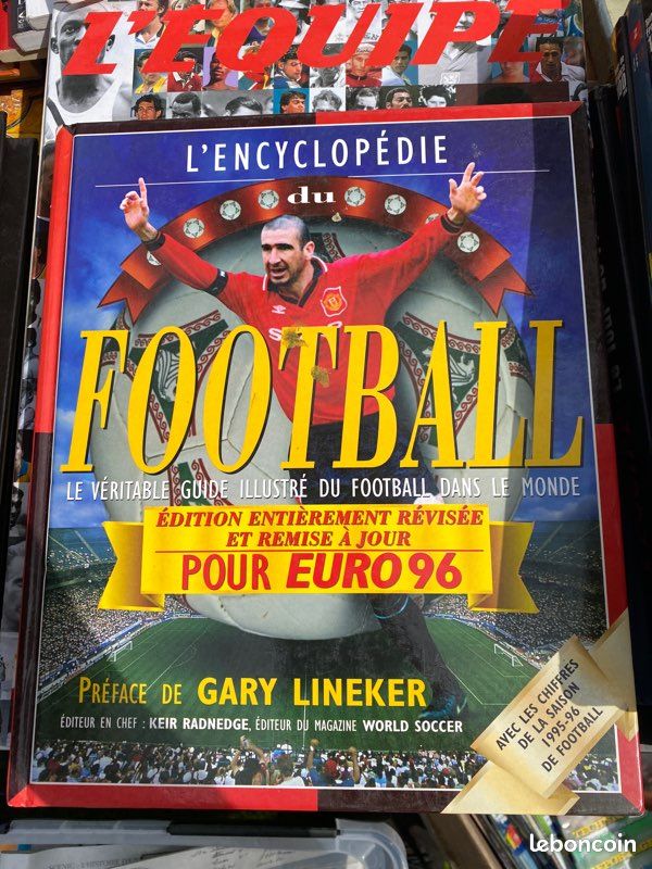 Livre l’encyclopédie du football euro 96 (image 1)