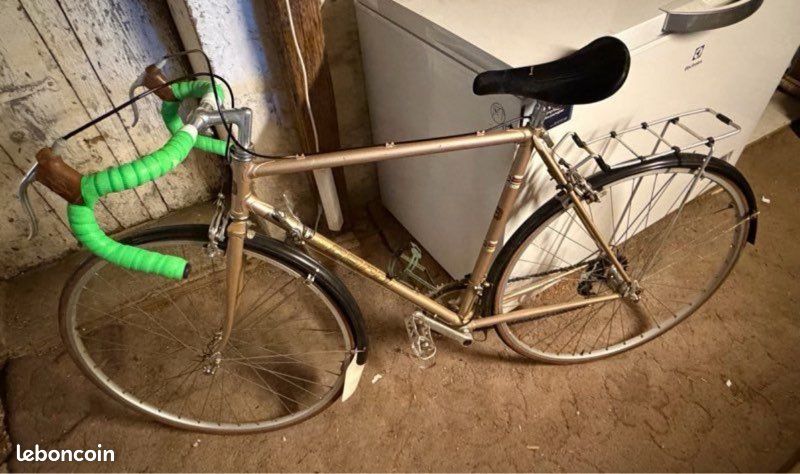 Vélo de course Caro couleur Or vintage rétro (image 1)