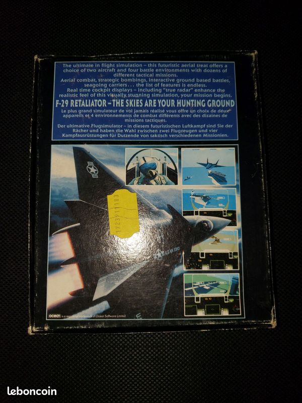 F29 Retaliator (1989) - Jeu vidéo