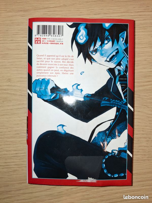 Manga - Blue Exorcist - Kazue Kata - édition Kaze (image 2)