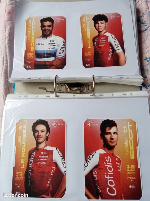 Lot 2 bidons cyclisme cofidis 2018 - Équipements vélos