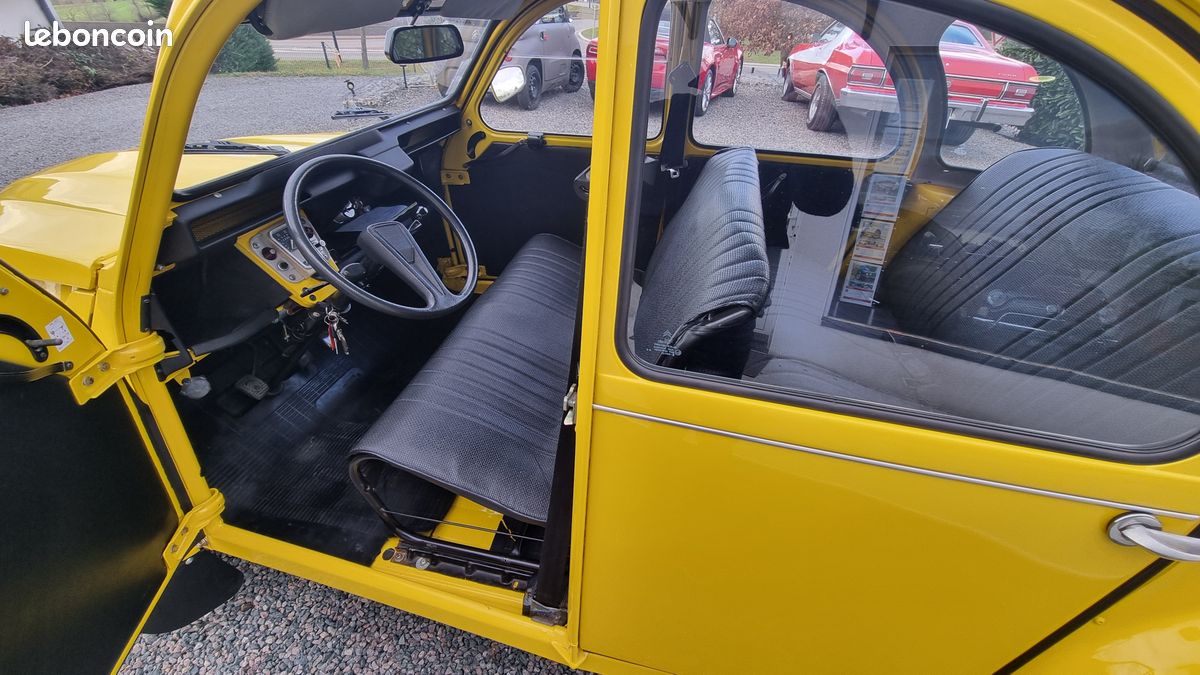 Citroen 2cv6 restaurée Etat Neuf (image 5)