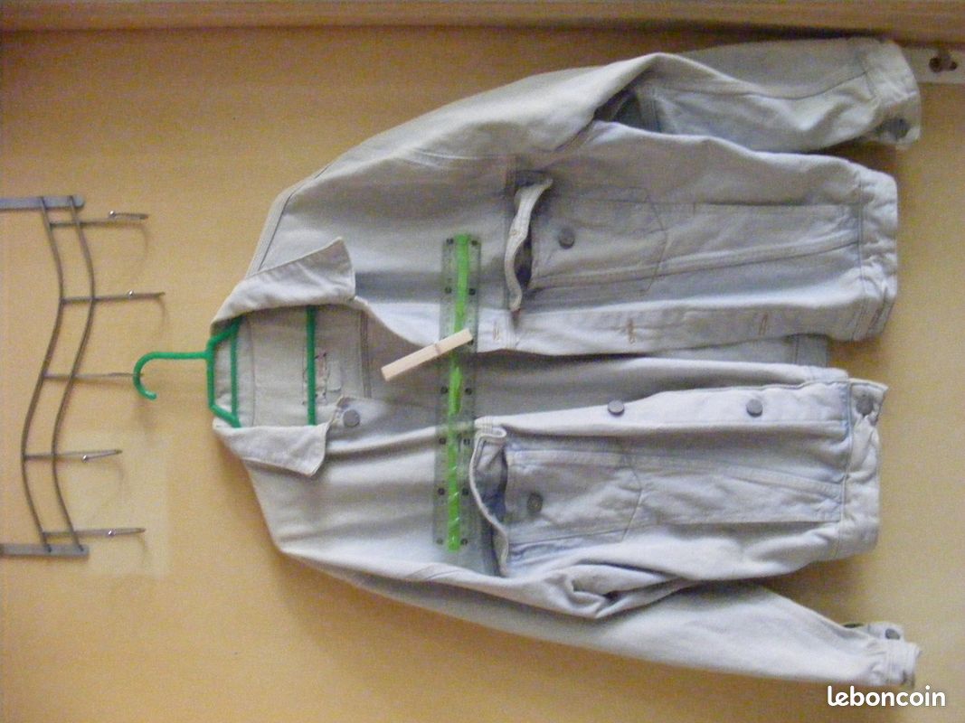 Blouson jeans marque Lancier michel (image 1)