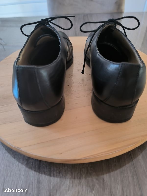 Chaussures homme Mack Oldson cuir véritable noir – T40 (image 4)