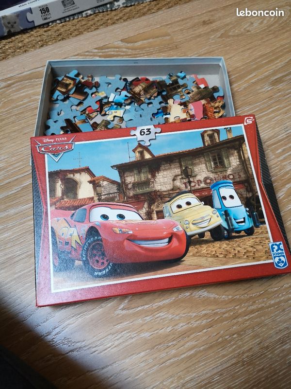 Puzzle Cars 63 pièces (image 1)