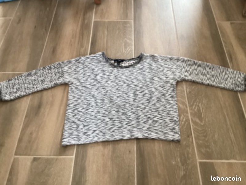 Pull Rouge Jennyfer Taille M (38/40) - Occasion En Très Bon état