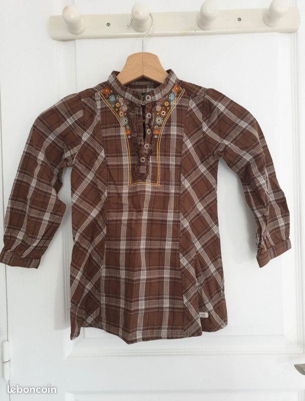 Chemise à carreaux (image 1)