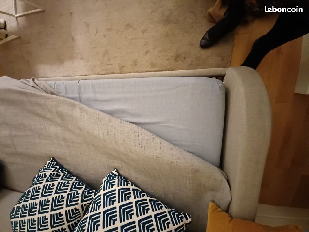 Banquette lit et matelas à vendre (image 4)