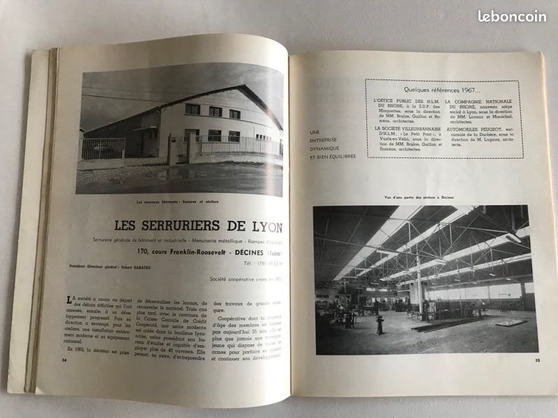 CHANTIERS COOPERATIFS n°2 - Region Lyon Rhone Alpes - fevrier 1968 (image 5)